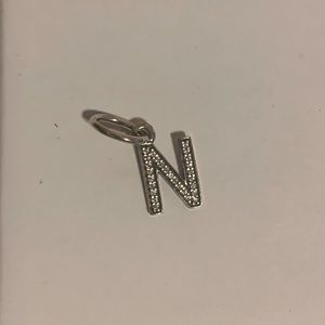 Pandora Authentic Dangle Charm, Letter N
